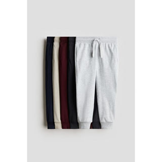 H&M(เอชแอนด์เอ็ม) ชุดกางเกงจ็อกเกอร์ผ้าฝ้าย jersey 5 ชิ้น เด…