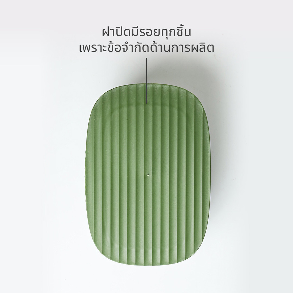 Baitong Food Box 0.7 & 1L กล่องอาหาร กล่องข้าว Lunch Box ดีไซน์ ใบตอง Qualy (ควอลี่) - รูปที่ 5