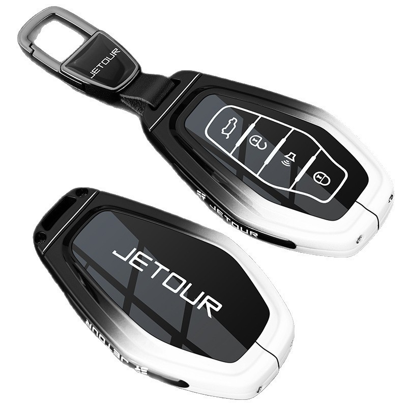 เหมาะสําหรับ 25 รูปแบบ JETOUR VT9 ฝาครอบกุญแจ Pro 24/25 รูปแบบ JETOUR VT9 เปลือกกุญแจกระเป๋าหัวเข็มข