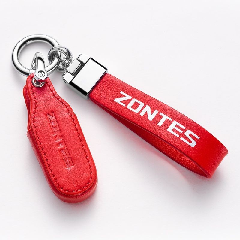 ฝาครอบกุญแจ ZONTES 368G/K/E/D/M 310D/E/M กุญแจเหนี่ยวนำ ZONTES พวงกุญแจหนังแท้