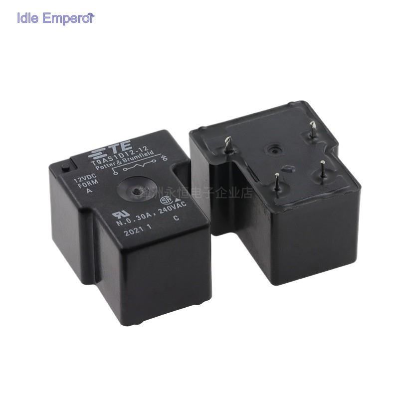 T9as1d12-12 12VDC T9AS1D12-24 24VDC 4 Pin 30A TE TE รีเลย์