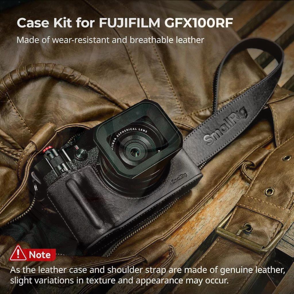 Smallrig Leather Case Kit สําหรับ FUJIFILM GFX100RF, FUJIFILM GFX100RF อุปกรณ์เสริม