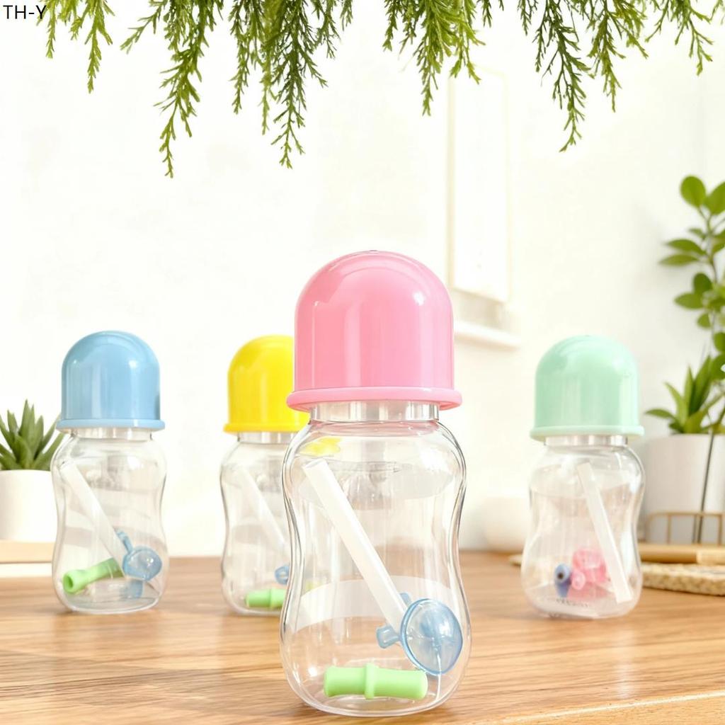 ขวดน้ำพกพา ครบชุดพร้อมใช้ เก็บเสียง ขวดน้ำพลาสติกใส เลือกสีได้ อินสตาแกรมสไตล์