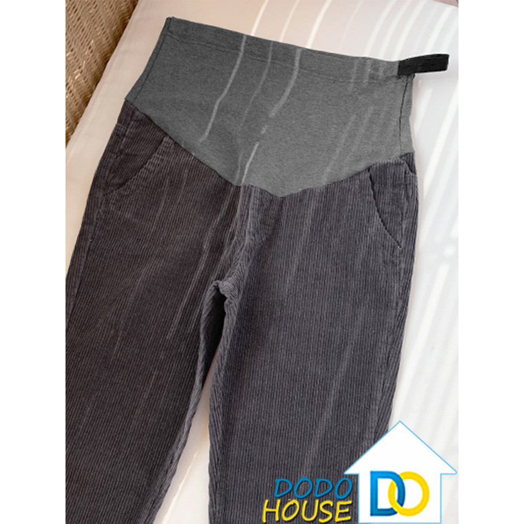 กางเกงขายาวท้องเอวสูง กางเกงท้องกันหนาว ใส่สบาย