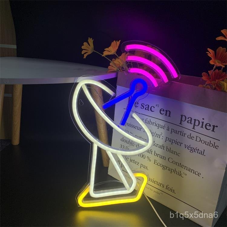 Backplate Neon Light New Signal Tower Neon Light Colorful and vibrant Inexpensive but Excellent WMGM