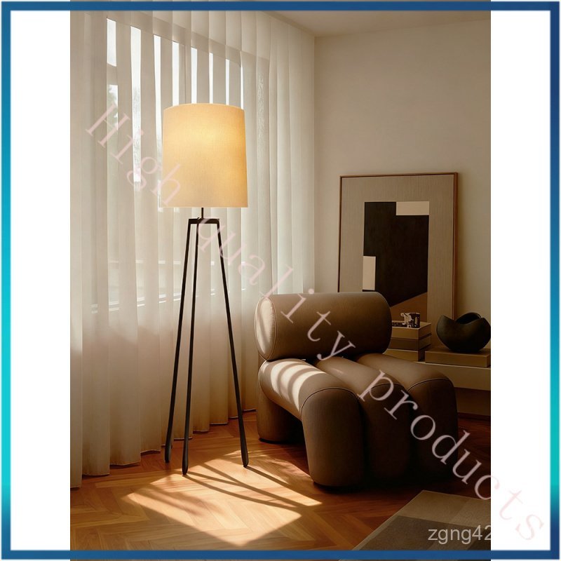 Nordic Retro Floor Lamp American Retro Mid-Century Sofa Side Bedroom Study Simple Designer Decorativ
