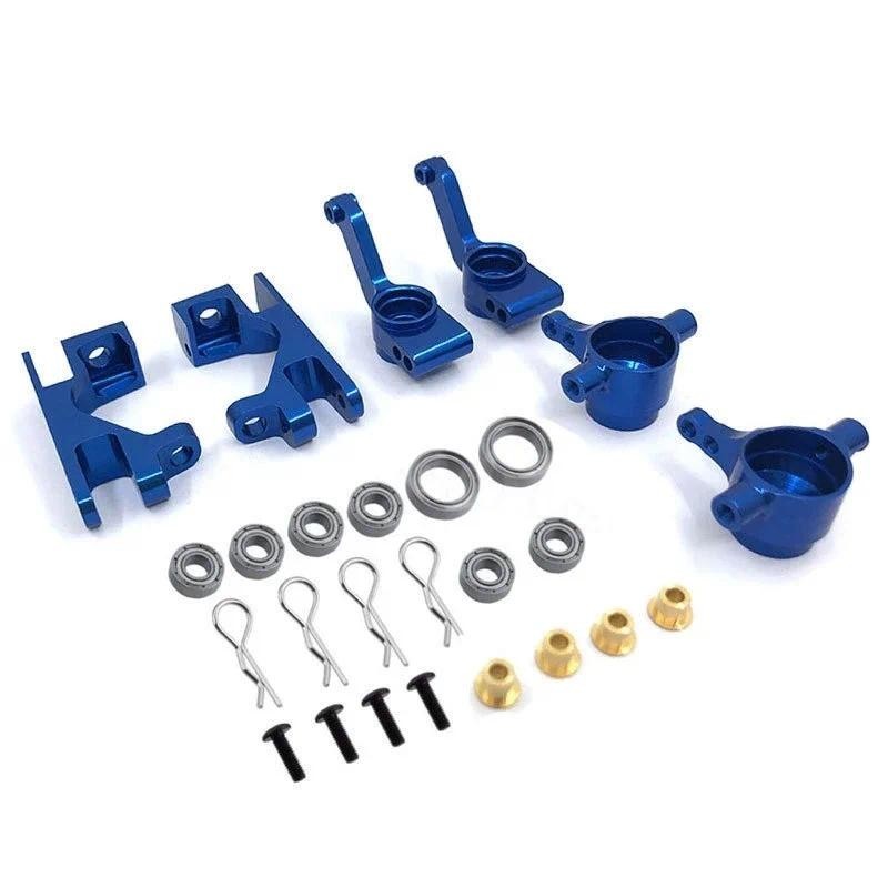 สําหรับ 1/10 Trxs Slash 4x4 อลูมิเนียมซ้ายและขวาพวงมาลัยบล็อกส่วน # 6837X C-Hubs 6832X เพลา Carriers