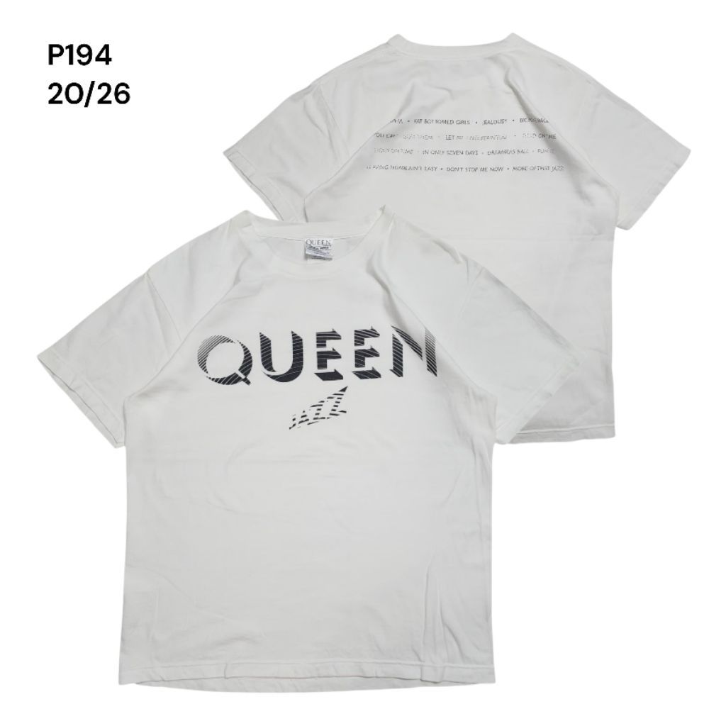 เสื้อวง Qeen เสื้อยืด P194