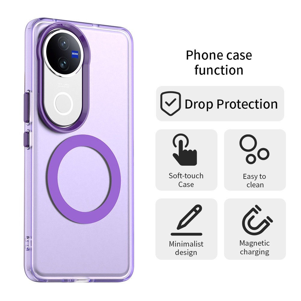 For Vivo V50 Lite X200 Ultra X200S S20 Pro X200 Pro X200 Mini Case Colourful Candy Design, Magnetic 