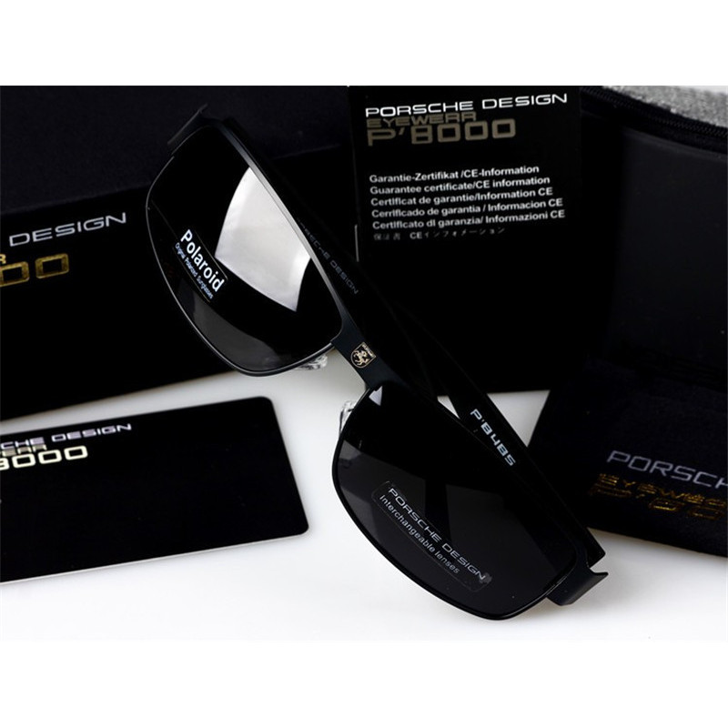 Men's Polarized Sunglasses, Women's UV Protection Aviator Glasses, Retro Driving Glasses8485