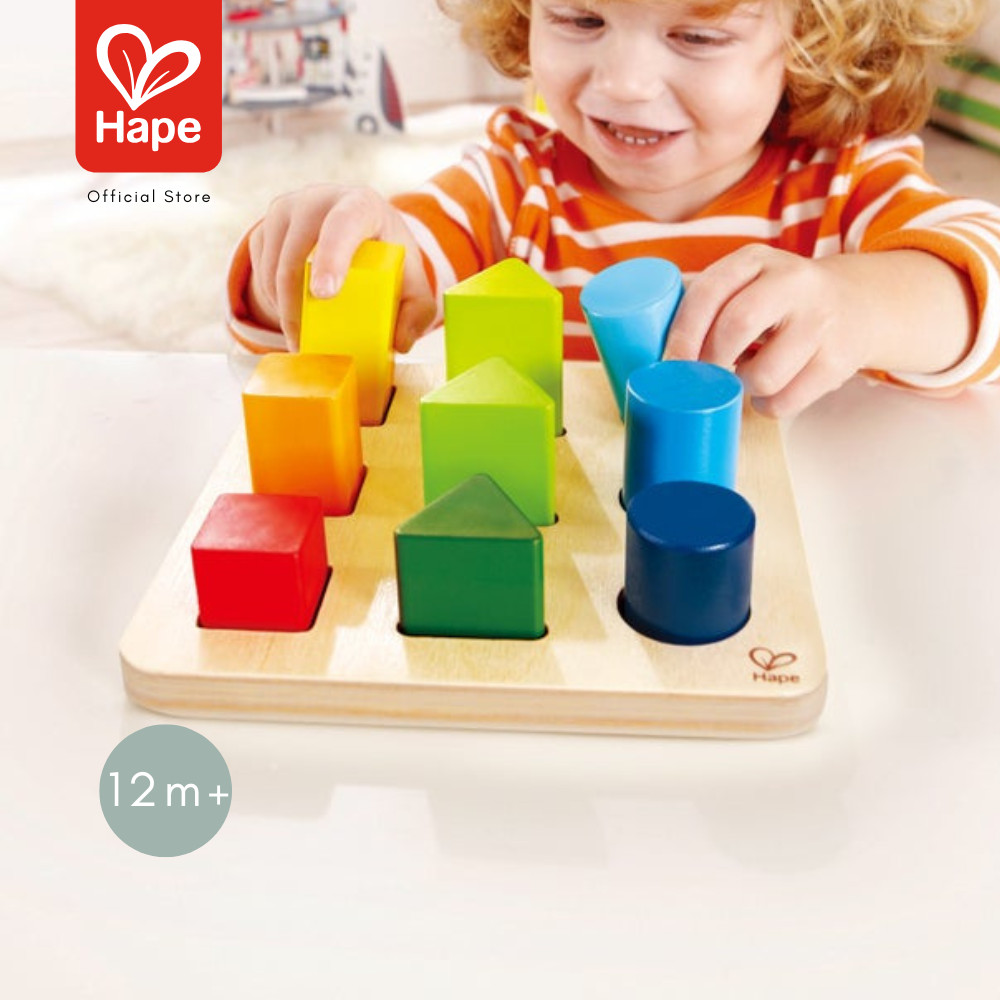 Hape - Color and Shape Sorter ตัวเรียงลำดับสีและรูปร่าง 12M+ รูปที่ 2