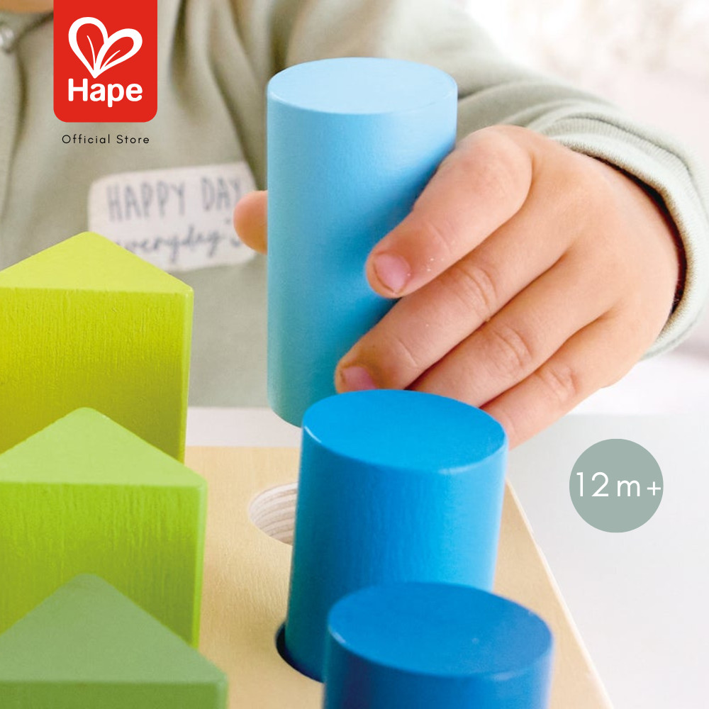 Hape - Color and Shape Sorter ตัวเรียงลำดับสีและรูปร่าง 12M+ รูปที่ 3