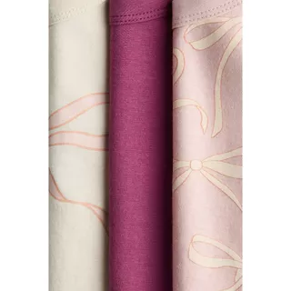H&M(เอชแอนด์เอ็ม) เสื้อยืดผ้าฝ้าย 3 ตัว Girls 3-pack cotton T-shirts 1297645_2