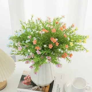 พร้อมส่งในไทย ดอกเดซี่ ปลอม แพ็ก สีสวยสดใส ตกแต่งห้องและบ้าน ดอกไม้ปลอม ดอกไม้ประดับห้อง