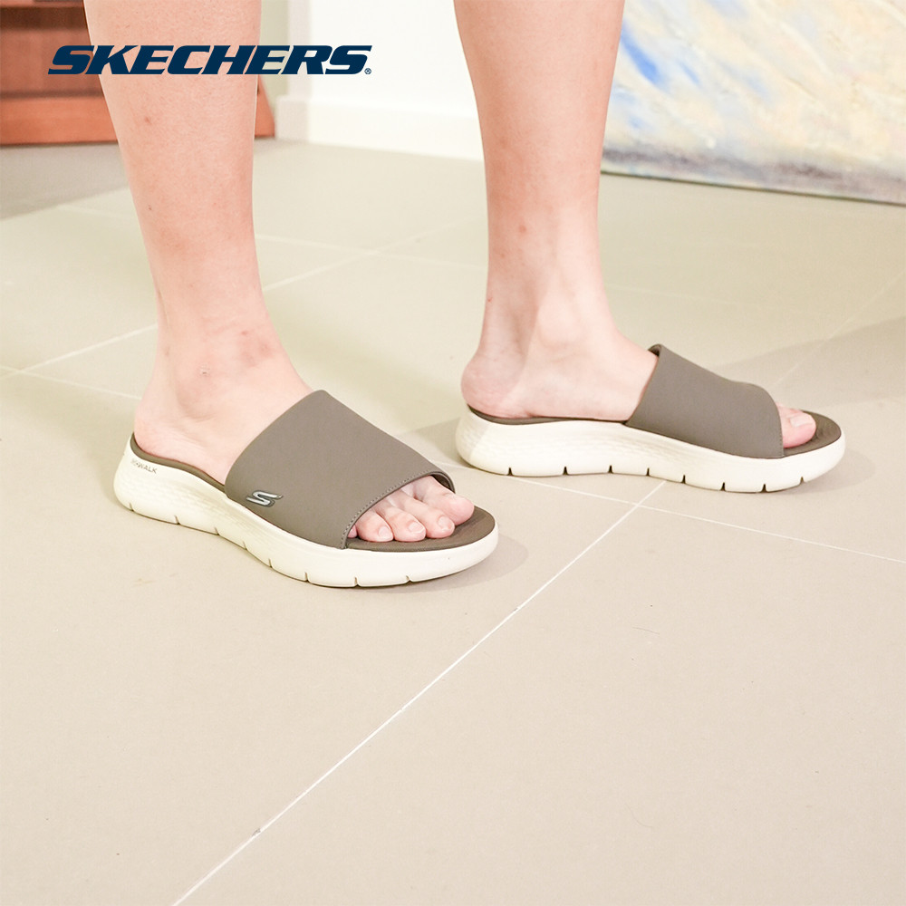 Skechers สเก็ตเชอร์ส รองเท้าแตะผู้ชาย Men On-The-GO GOwalk Flex Omura Walking Slides - 229203-TPE