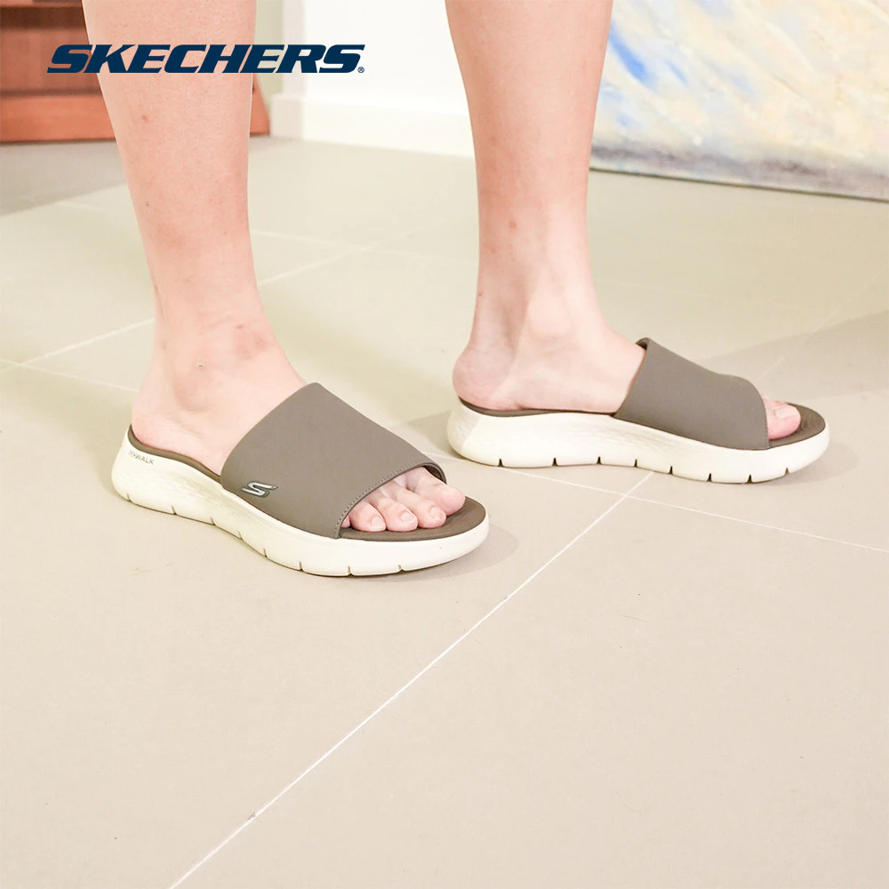 Skechers สเก็ตเชอร์ส รองเท้าแตะผู้ชาย Men On-The-GO GOwalk Flex Omura Walking Slides - 229203-TPE
