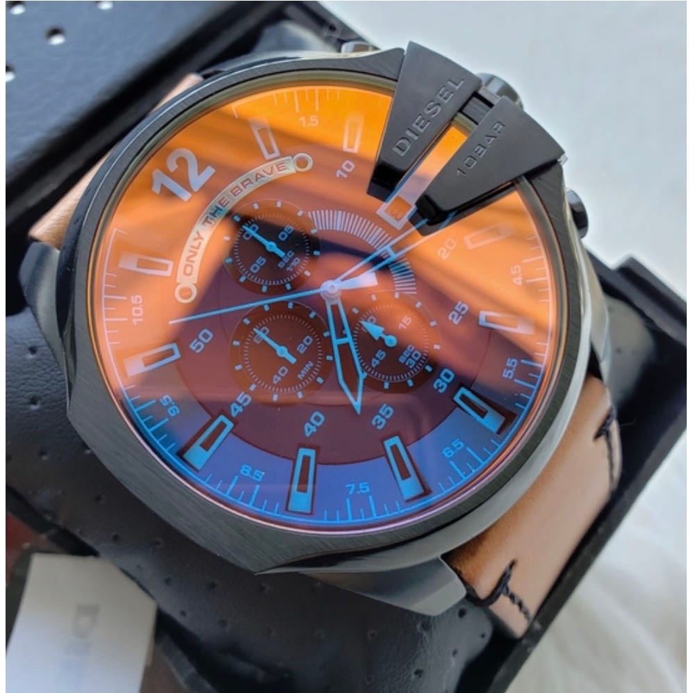 Diesel Men's Mega Chief 51mm Quartz Chronograph Watch DZ4476
