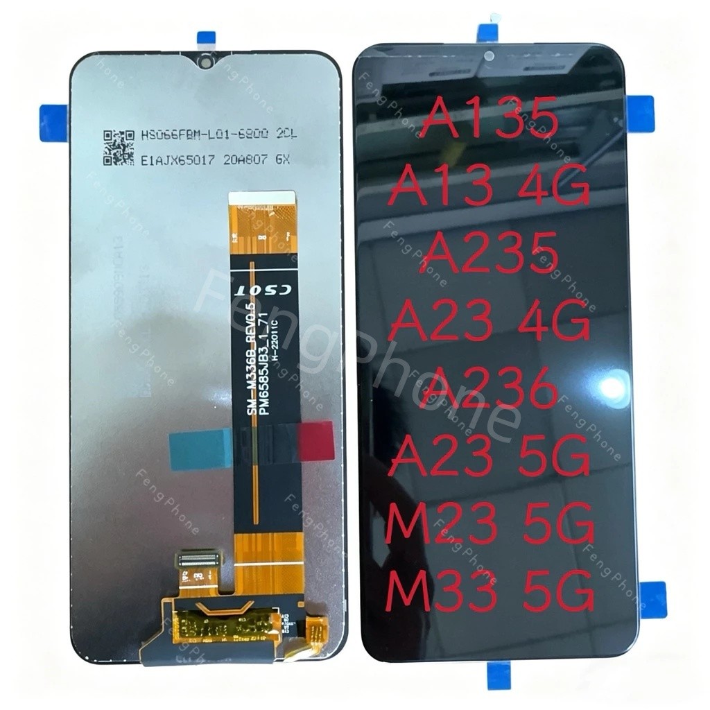 ชุดหน้าจอ For Samsung A23 4G/A23 5G/A13 4G/M23 5G/M33 5G