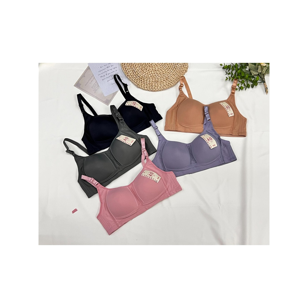 AD Bra 819# เสื้อในไร้โครง สาวอวบ ฟองบาง คัพC ชุดชั้นในหญิง บรา  women clothing  38 40 42 44 46
