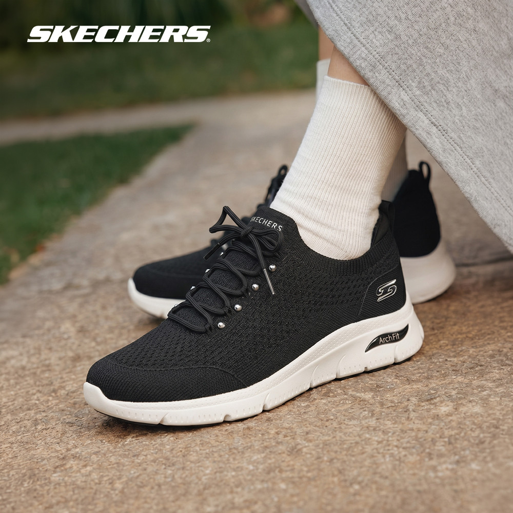 Skechers สเก็ตเชอร์ส รองเท้าผู้หญิง Women Sport Active Refine 2.0 Sentiment Casual Shoes - 104692-BKNT (latest)