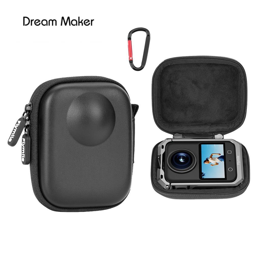 เหมาะสําหรับ DJI OSMO 360 กล้องพาโนรามากรงกระต่ายกระเป๋าเล็ก PU Splash-proof Host Bag DJI OSMO360 กล้องพาโนรามาแบบพกพากร