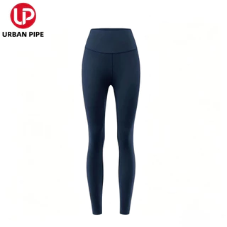 URBAN PIPE กางเกงโยคะขายาว กางเกงเลกกิ้ง กางเกงออกกำลังกายผู้หญิงเป้าไม่ยิ้มแบบไร้ตะเข็บหน้าเป้าเก็บสัดส่วน yg02
