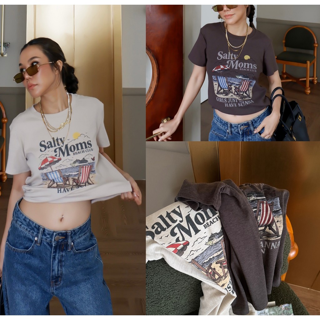 Salty Baby Tee. By Zoostudio