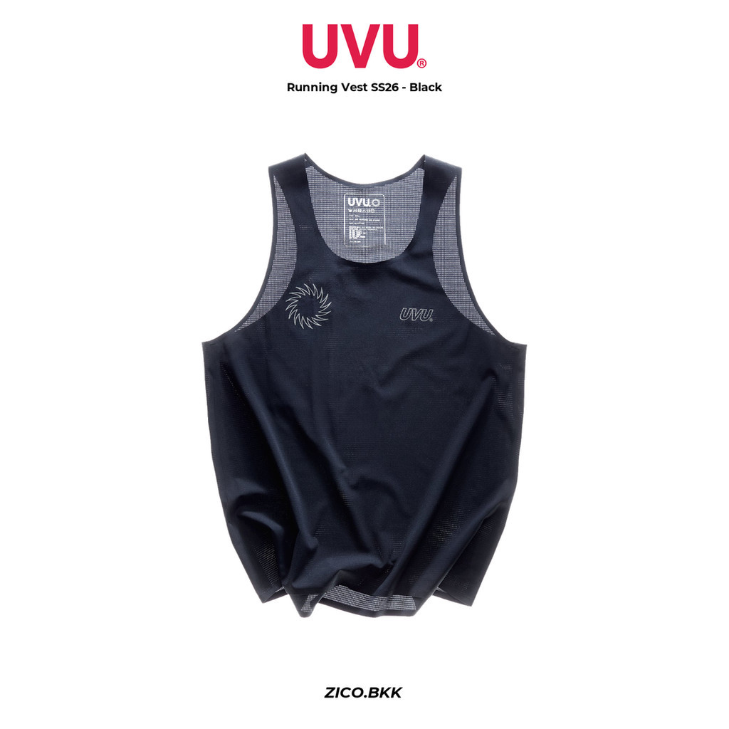 UVU Running Vest (SS26) - Black