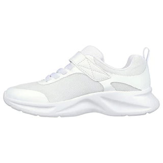 Skechers สเก็ตเชอร์ส รองเท้านักเรียนเด็กผู้หญิง Girls Dynamatic Dynamatic Shoes - 303552L-WHT (latest) (BTS)