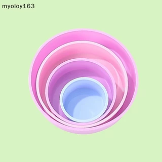 Myoloy 1 ชิ้น แม่พิมพ์ซิลิโคนทรงกลมขนาดเล็กสำหรับอบเค้ก ทำมูส ฟองดอง ขนมอบ ขนมหวาน เยลลี่ อุปกรณ์ครัว TH