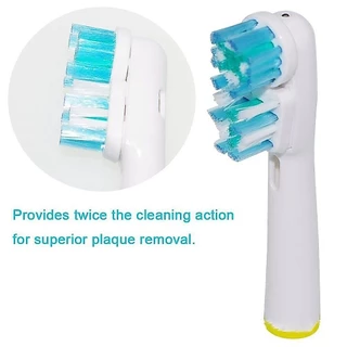 4pcs/set แปรงสีฟันไฟฟ ้ าเปลี ่ ยนหัวแปรงฟันแบบถอดเปลี ่ ยนได ้ สําหรับ Oral B หัวฉีดแปรงสีฟันโรตารี ่