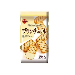 BOURBON Blanture White chocolate 9 piecesคุกกี้สอดใส้ไวท์ช็อกโกแลตรสชาติหอมหวานเนื้อคุกกี้กรอบแบบขนาดเล็กบรรจุ9ชิ้น