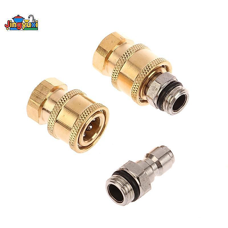 Jingyuxiht 1/4 " Qui Connect Soet + หญิง M14 Qui Connect สําหรับเครื่องซักผ้าความดันน้ํา TH