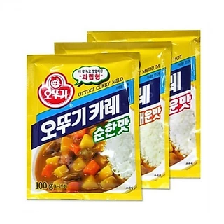 100G โอโตกิ ผงแกงกะหรี่เกาหลี OTTOGI [OTOKI] CURRY 오뚜기 카레