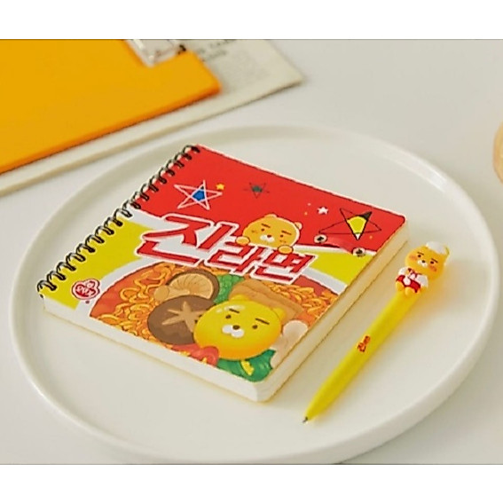Kakao Friends Ryan X Jin Ramen Note Pen Set