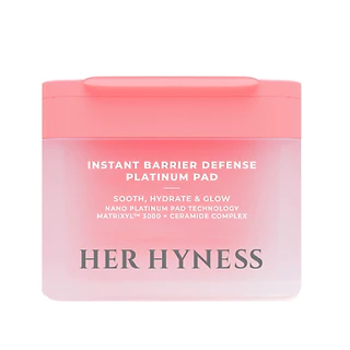 HER HYNESS INSTANT BARRIER DEFENSE PLATINUM PAD 135ML 80 SHEETS โทนเนอร์แพด แพลทินัม 80 แผ่น