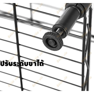 BV ชั้นวางของ 150cm 5ชั้น ชั้นวางของเอนกประสงค์ สามารถปรับความสูงของแต่ละชั้นได้ ประหยัดพื้นที่ในบ้าน ชั้นวางของในครัว