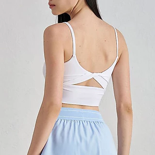 Airactive Leisure Yoga Sports Bra Sexy Twisted Back Thin Shoulder Straps
