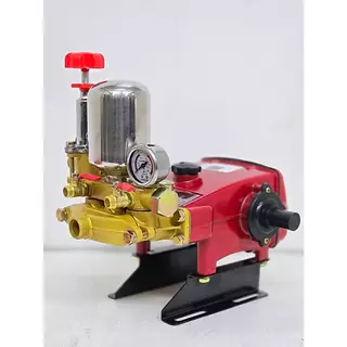 ปั้มพ่นยา 3สูบ หม้อลม ขนาด 3/4" (6หุล) แรงดันสูงสุด 40kg/cm2 ยี่ห้อ JX รุ่น JX-06-B22