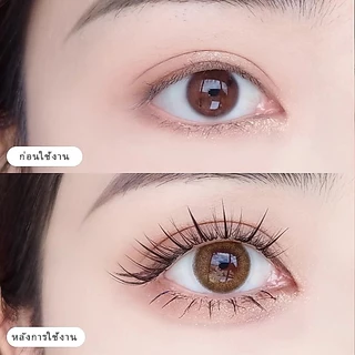 Dreehalo 4 ชิ้น ขนตาปลอมแม่เหล็ก ขนตาบนและล่าง ขนตาแม่เหล็ก 3D พร้อมคลิป ใช้ซ้ำได้ ไม่ต้องใช้กาว ขนตาปลอมF058