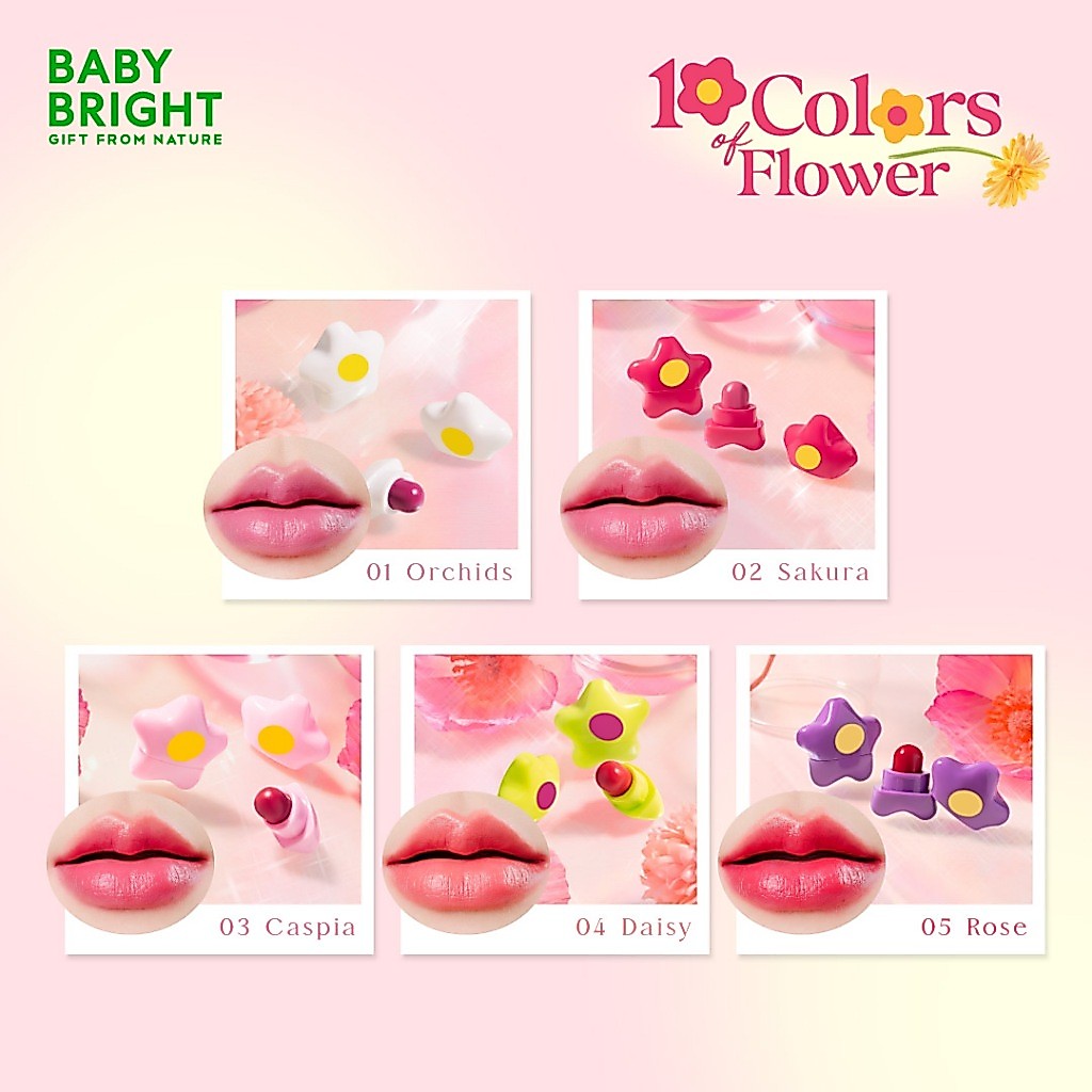 Baby Bright أحمر شفاه Star Flower ‏0.95 غ — صورة 4