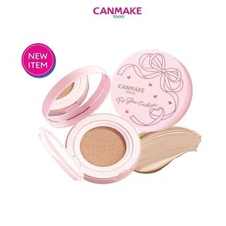 CANMAKE Fit Glow Cushion คุชชั่นผิวโมจิ เนื้อบางเบา เผยผิวสวย SPF50+ PA+++