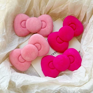 พร้อมส่ง🇹🇭 B017 ราคา/ชิ้น กิ๊บติดผม ผ้ากำมะหยี่โบว์ เครื่องประดับผม ที่ติดผม