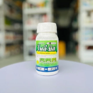 โพลีบิส 1 ลิตร บิสไพริแบค-โซเดียม 10% (ข้าวไม่โทรม ไม่แดง ฉีดจี้ได้) บิสไพริแบก กำจัดหญ้าในนาข้าว ใบแคบ ใบกว้าง กก