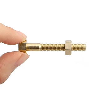 ฤดูร้อน Props การหมุนอัตโนมัติหมุนน็อต Bolt สกรู Close Up Magic Gimmick Trick