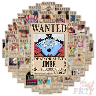 ❉ สติ๊กเกอร์ One Piece Wanted Series 02 ❉ 50 ชิ้น/เซ็ต DIY แฟชั่นสติ๊กเกอร์ Doodle กันน้ํา