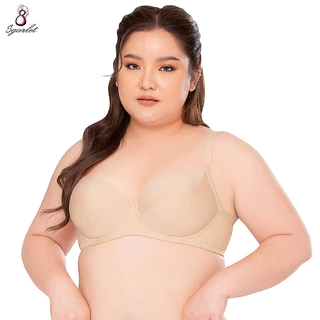 Sgarlet Plussize เสื้อในมีโครง สาวอวบ เต้าเรียบ เก็บกระชับ ทรงสวย (Smooth bra) MB1736