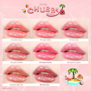 ส่งด่วน/ส่งทันที เมลินดา จุ้ยซี่ชับบี้ กลอส MEILINDA JUICY CHUBBY GLOSS MC2078 ขนาด 3.5g