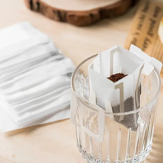 ถุงดริปกาแฟ ถุงกรองชา แบบใช้แล้วทิ้ง | 1 ห่อ 50 ซอง เหมาะสำหรับชงกาแฟสด ชงชา กรองง่าย สะดวก