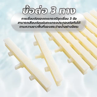 Fitness ตะแกรงน้ำล้น ตะแกรง/ท่อสระว่ายน้ำ กันลื่น ป้องกันการลื่นไถล ติดตั้งง่าย